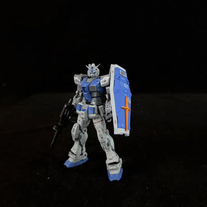 Changlong RG RX-78-2 Ver. 2.0 [Not Original Bandai Kit] 1/144 Customized Version Black Tri-Star ( Bubble Studio)