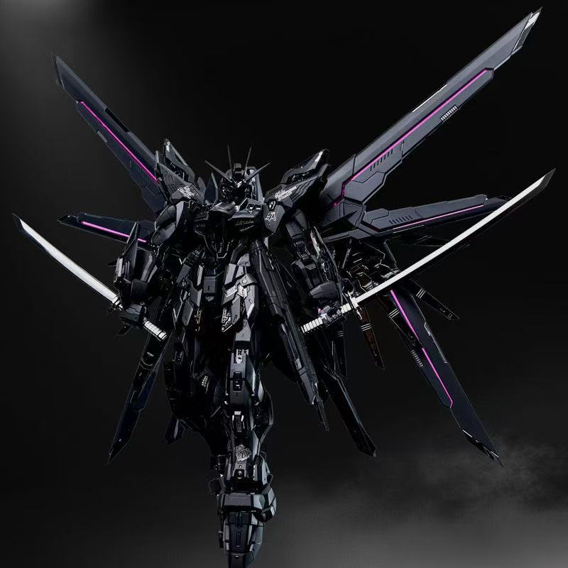 Red Lotus MG 1/100 Proud Defender Mighty Strike Freedom Backpack Black Ver.