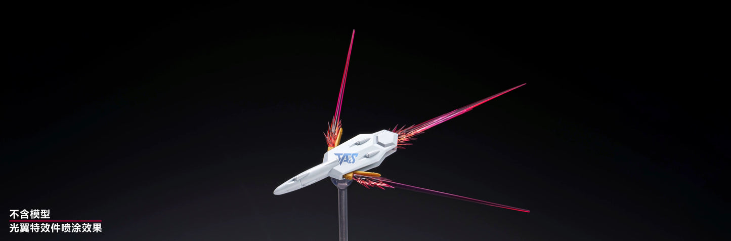 (TAS Studio) Wing of Light & Fin Funnel Effect Sets for HGCE Black Knight Squad Cal-re.A 1/144 [Un-Painted/Un-Colored]