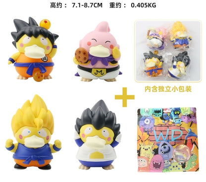 Psyduck X Dragon Ball Blind Box Action Figure (Whole Set of 4)
