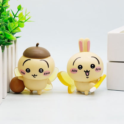 Chiikawa Happy Friends Blind Box Action Figure (Whole Set of 6)