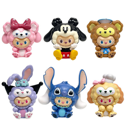 Labubu X Disney Blind Box Action Figure (Whole Set of 6)