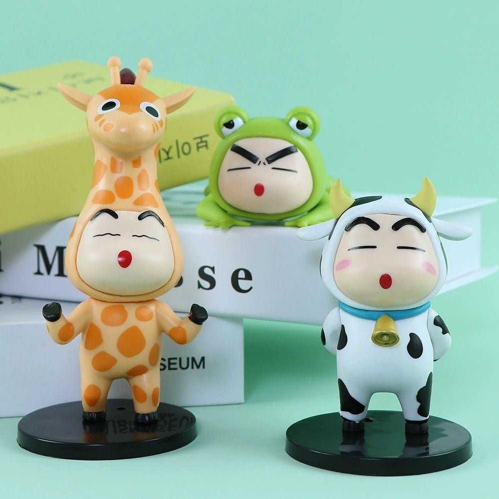 Crayon Shin-chan X Animal Blind Box Action Figure (Whole Set of 6)