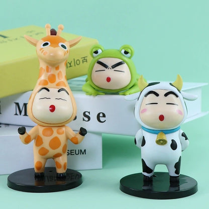 Crayon Shin-chan X Animal Blind Box Action Figure (Whole Set of 6)