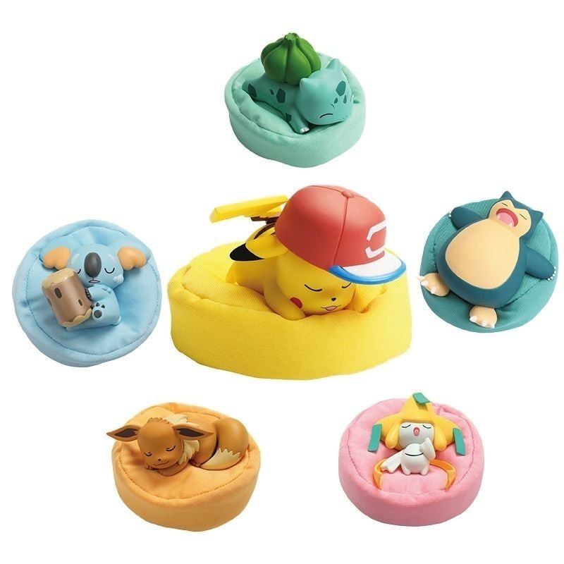 Pokemon Sleeping Blind Box Action Figure (Whole Set of 6)