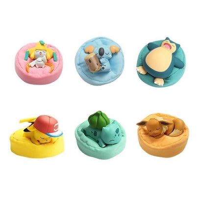 Pokemon Sleeping Blind Box Action Figure (Whole Set of 6)