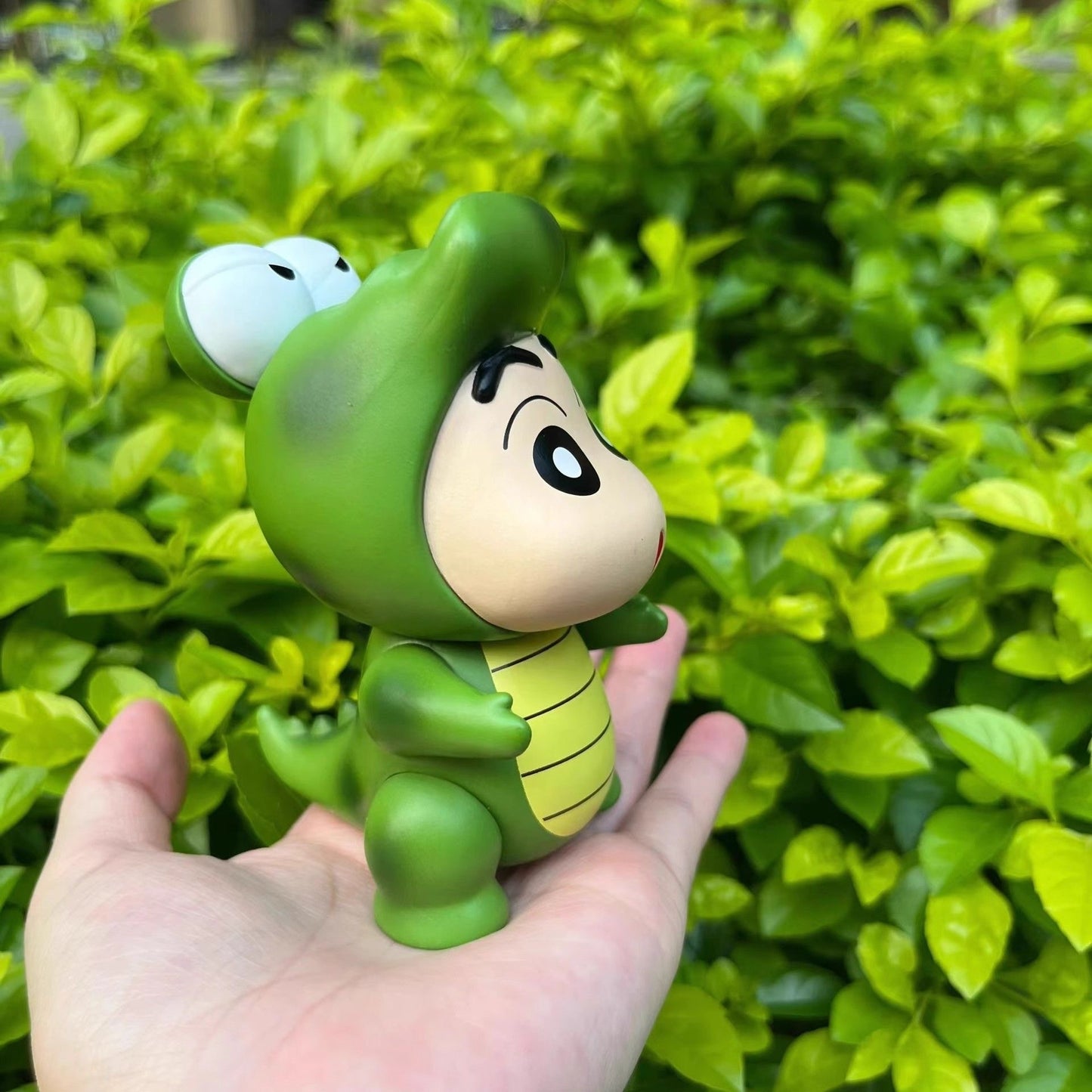 Crayon Shin-chan Green Dinosaur Figure