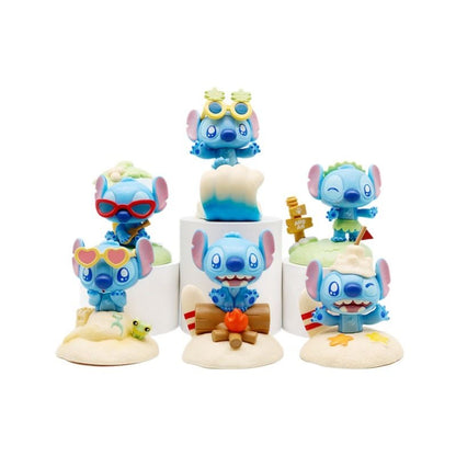 Stitch X Beach Blind Box Action Figure (Whole Set of 6)