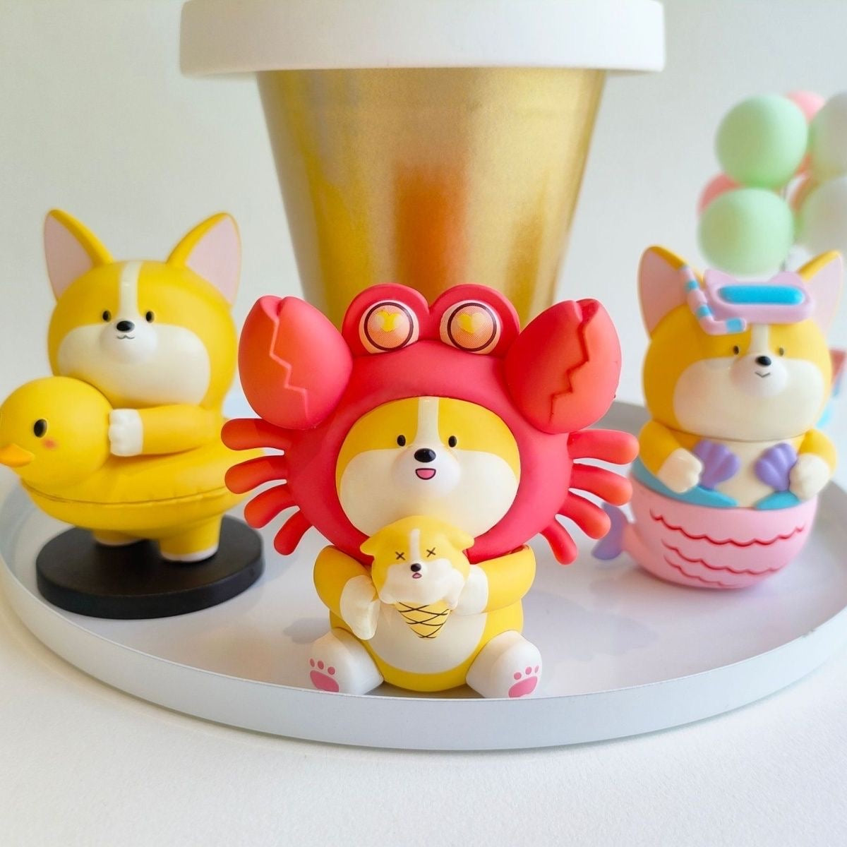 Corgi X Occean Blind Box Action Figure (Whole Set of 6)