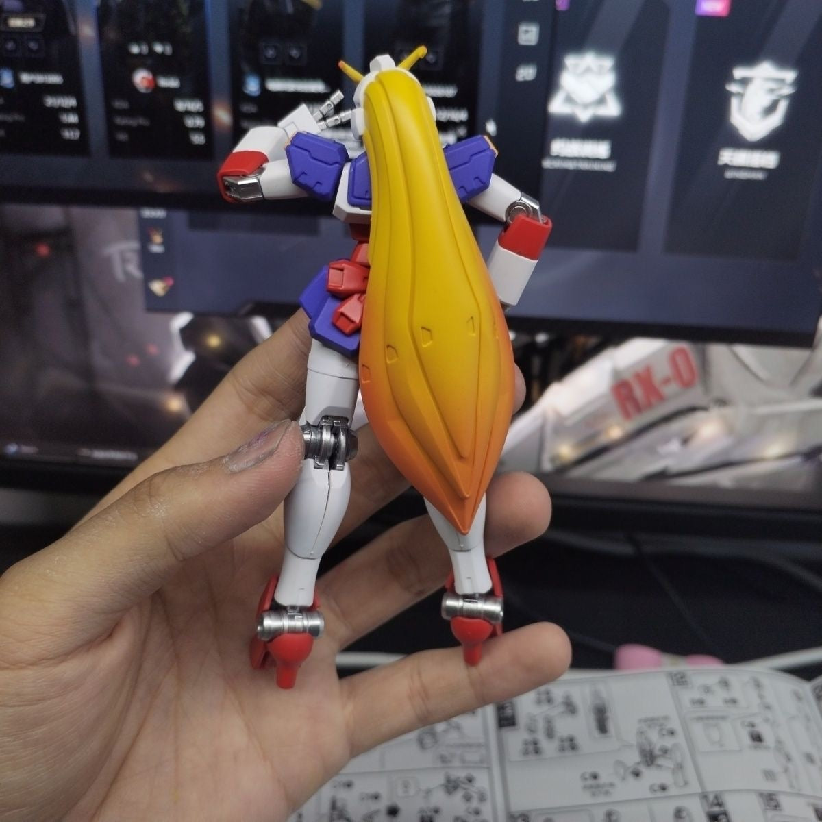 FD HG Nobel Gundam Gradient Color Cutomization ( Bubble Studio )