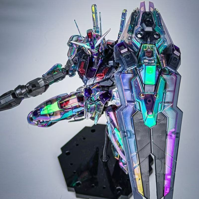 KL Model Full Mechanics FM Gundam Aerial 1/100 Holographic Clear Version
