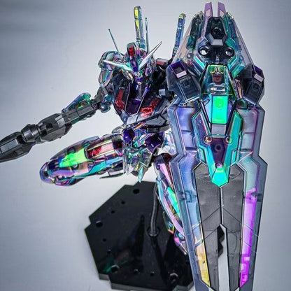 KL Model Full Mechanics FM Gundam Aerial 1/100 Holographic Clear Version