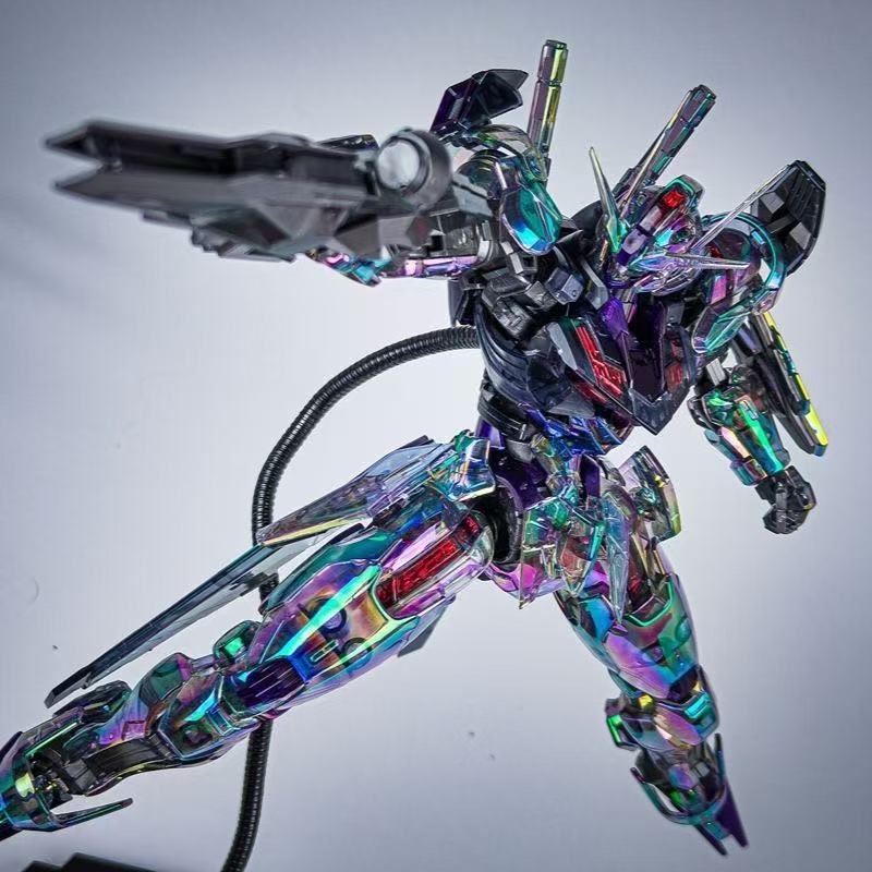 KL Model Full Mechanics FM Gundam Aerial 1/100 Holographic Clear Version
