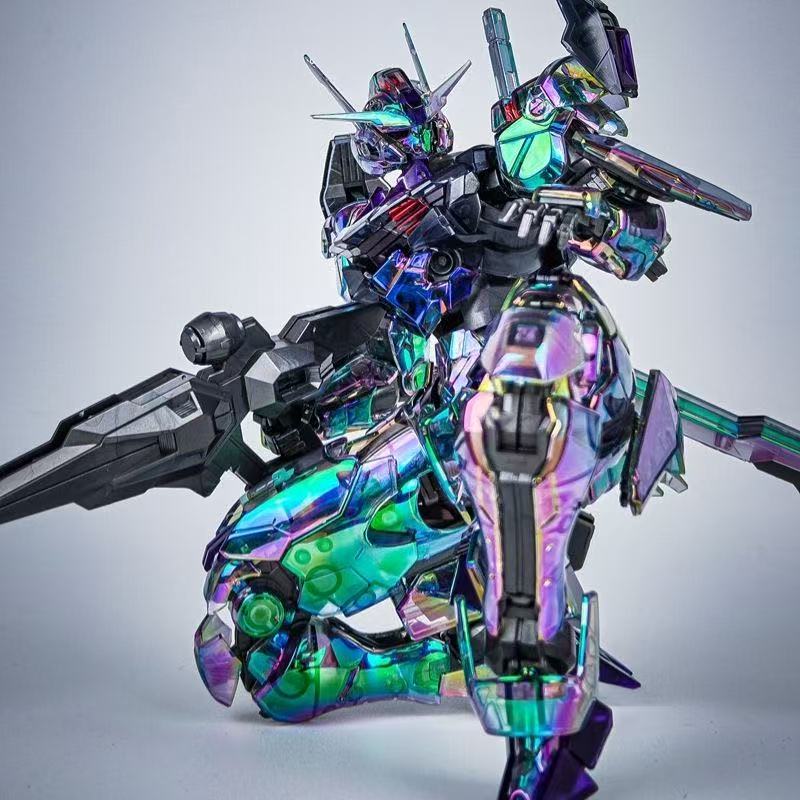 KL Model Full Mechanics FM Gundam Aerial 1/100 Holographic Clear Version