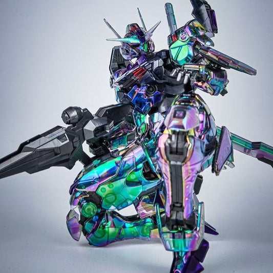 KL Model Full Mechanics FM Gundam Aerial 1/100 Holographic Clear Version