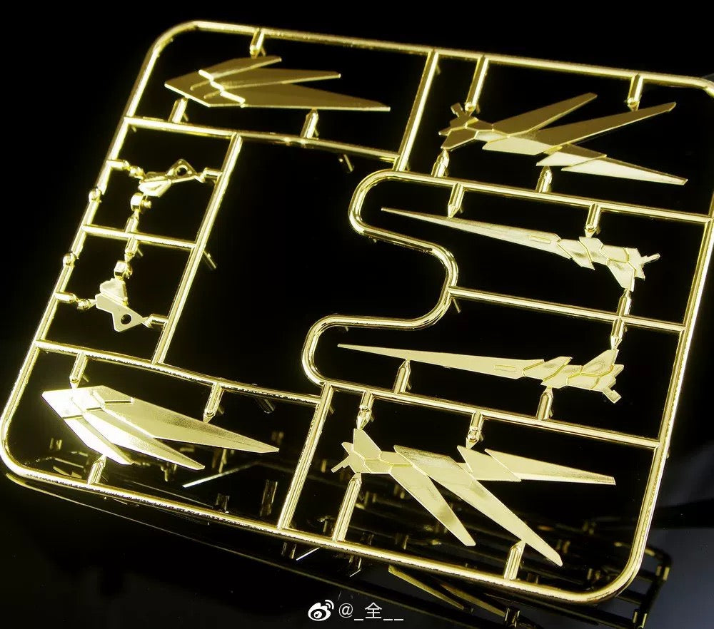 Antenna Set for PG Unicorn Gundam, Banshee, Phenex 1/60 (Both Plated Gold and Plain White)