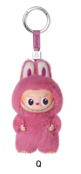 THE MONSTERS Pin for Love Series-Vinyl Plush Pendant Blind Box - Q (Confirmed Style)