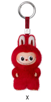 THE MONSTERS Pin for Love Series-Vinyl Plush Pendant Blind Box - X (Confirmed Style)