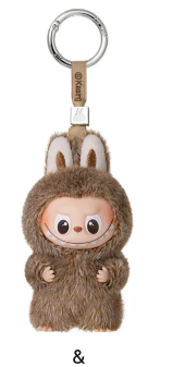 THE MONSTERS Pin for Love Series-Vinyl Plush Pendant Blind Box - & (Confirmed Style)