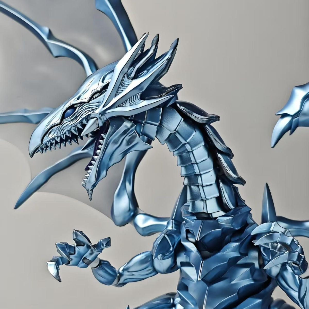 KB Dragon Figure-rise Standard Amplified Blue Eyes White Dragon Metallic Coating