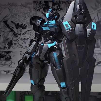 KL Model Full Mechanics FM Gundam Aerial 1/100 Recirculation/Neon Blue Version