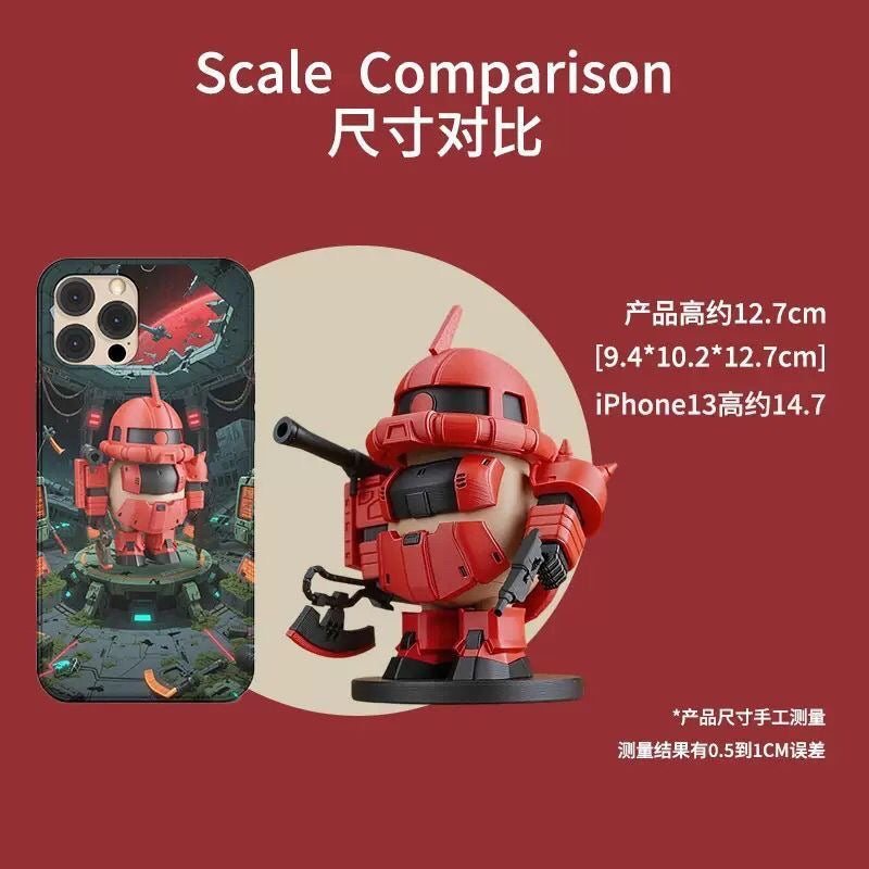 Capybara X Char's Zaku Action Figure with Magnet (Outfit Detachable)