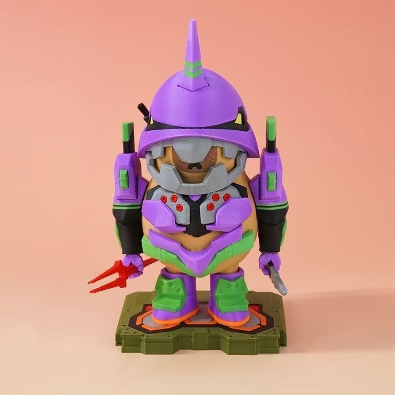 Capybara X EVA Action Figure with Magnet (Outfit Detachable)