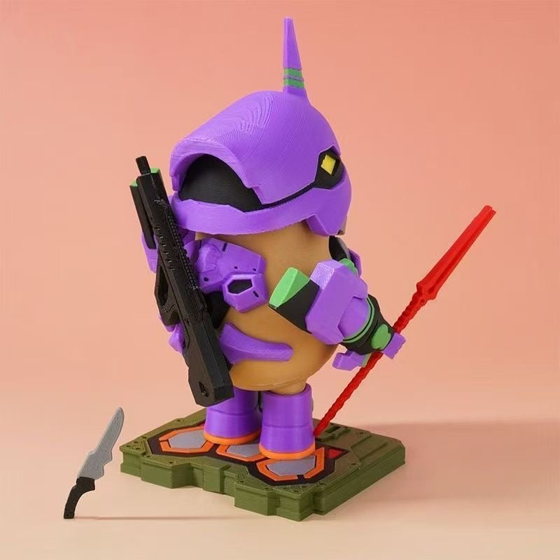 Capybara X EVA Action Figure with Magnet (Outfit Detachable)