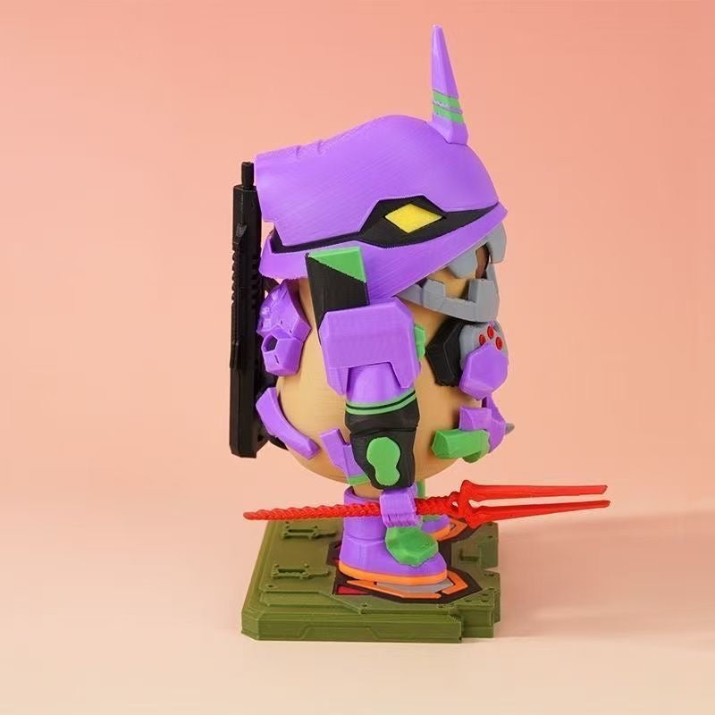Capybara X EVA Action Figure with Magnet (Outfit Detachable)