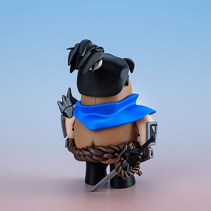 Capybara X League of Legends Yasuo Action Figure with Magnet (Outfit Detachable)