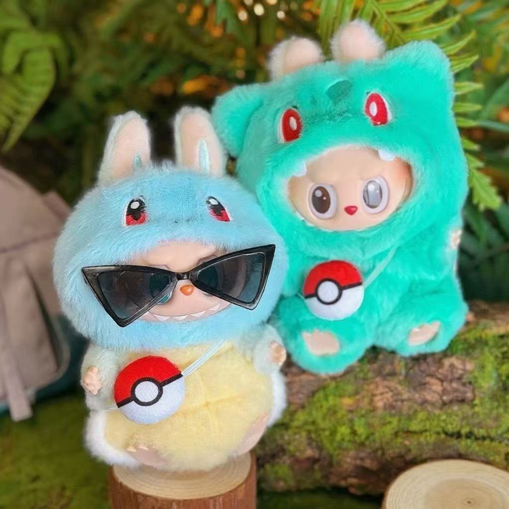 POP MART THE MONSTERS - Labubu Outfit - Pokemon Bulbasaur (Outfit Only)