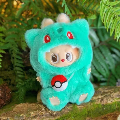 POP MART THE MONSTERS - Labubu Outfit - Pokemon Bulbasaur (Outfit Only)