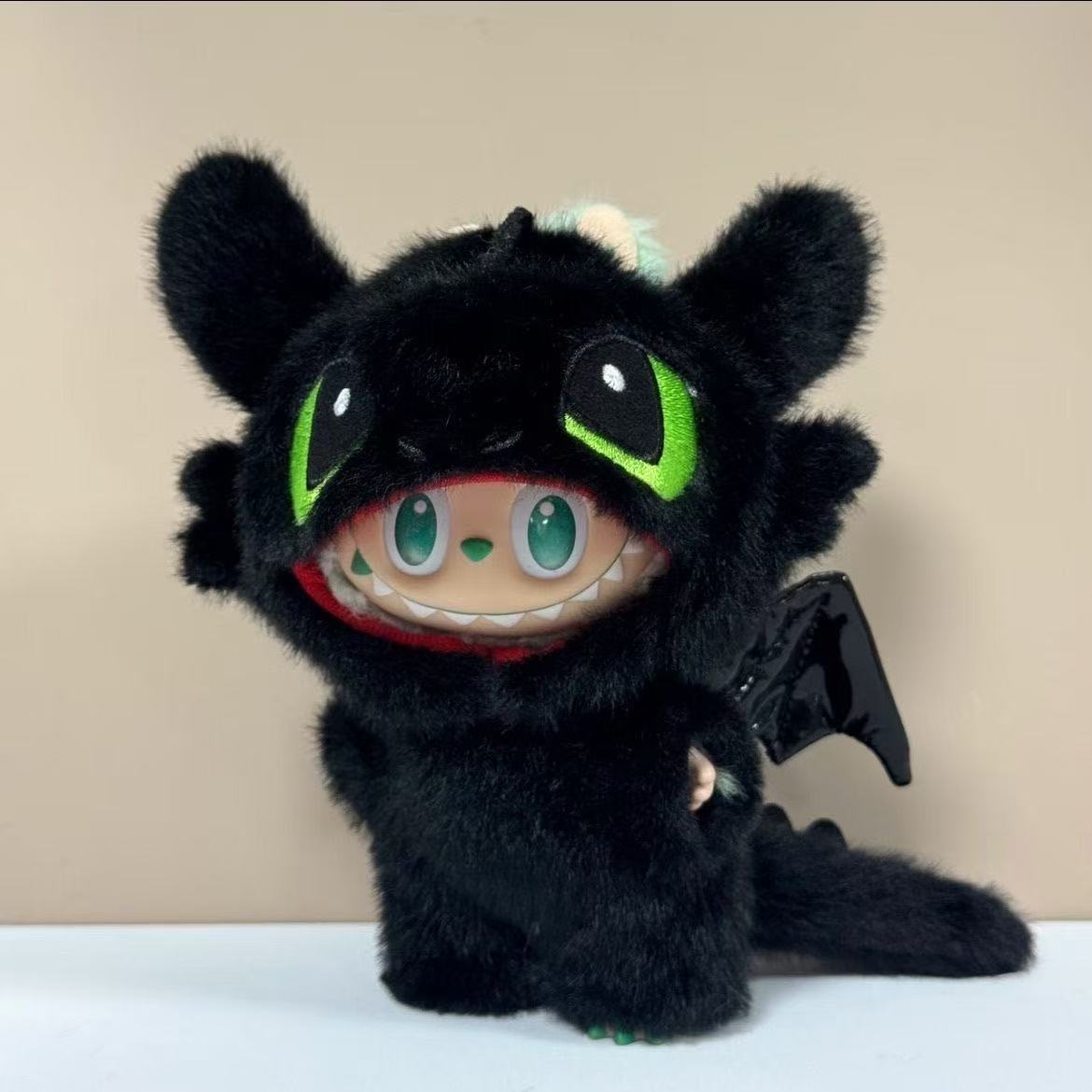 POP MART THE MONSTERS - Labubu Outfit - How to Train Your Dragon Toothless (Outfit Only)