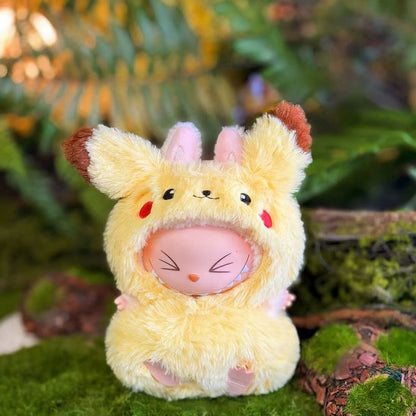 POP MART THE MONSTERS - Labubu Outfit - Pokemon Pikachu Long Hair (Outfit Only)