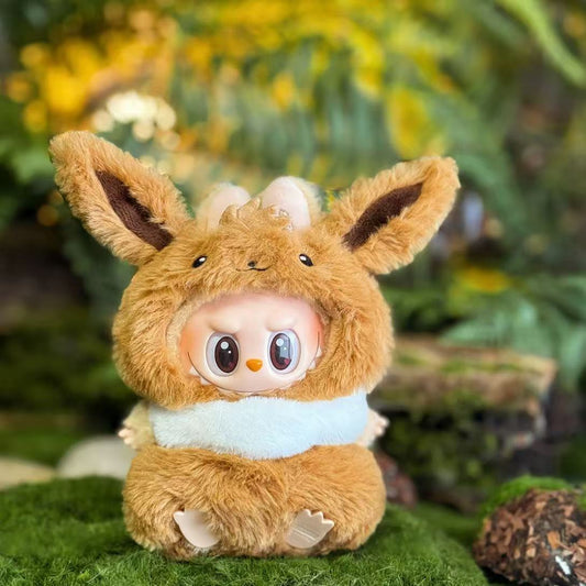 POP MART THE MONSTERS - Labubu Outfit - Pokemon Eevee Long Hair (Outfit Only)