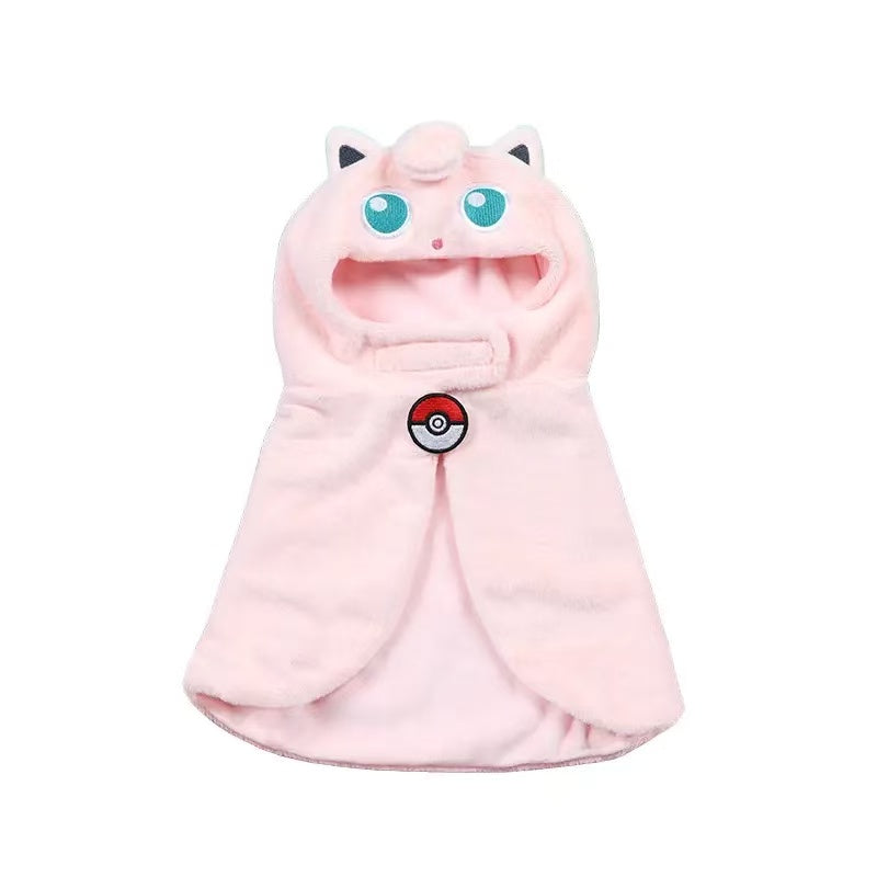 Petpurr Licensed Pokemon Cape for Small Pets (Small Dogs/Cats) - Psyduck