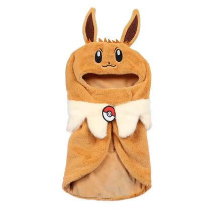 Petpurr Licensed Pokemon Cape for Small Pets (Small Dogs/Cats) - Psyduck