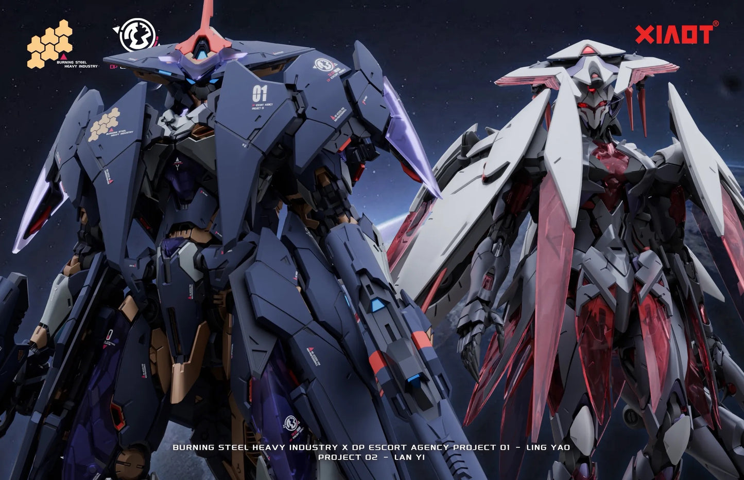 (Pre-Order) Burning Steel Heavy Industries DP-H02 Lan Yi DP Escort Agent Model Kit (ETA: TBA)