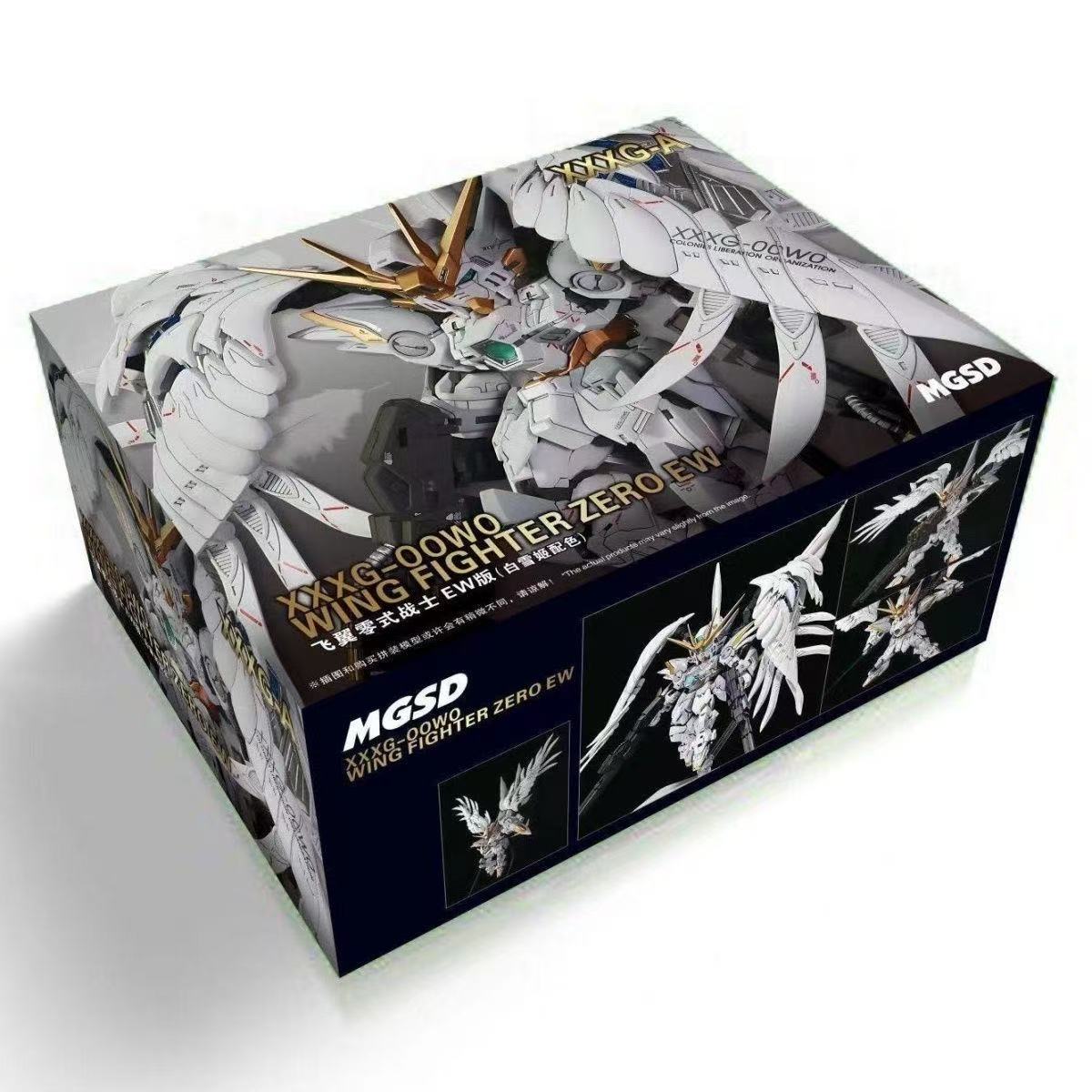 GG MGSD Wing Gundam Zero EW Snow White Prelude Matt Quality Paint (Third Party)