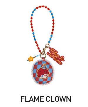 WHY SO SERIOUS SERIES-Pendant Chain Blind Box - FLAME CLOWN (Confirmed Style)