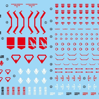 MAX FM/100 Gundam Barbatos Lupus Rex Black Coating Version (With the Head Effect Set)