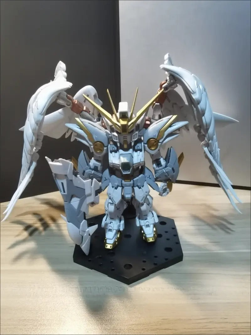 GG MGSD Wing Gundam Zero EW Snow White Prelude Matt Quality Paint (Third Party)