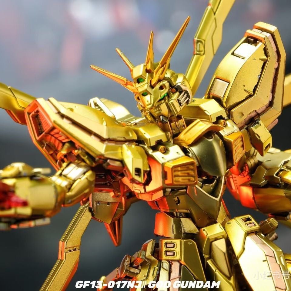 Bubble Studio Customized Paint [Hyper Mode/Metallic Gold Version] Fat Cat Studio 1/100 scale RG God Gundam