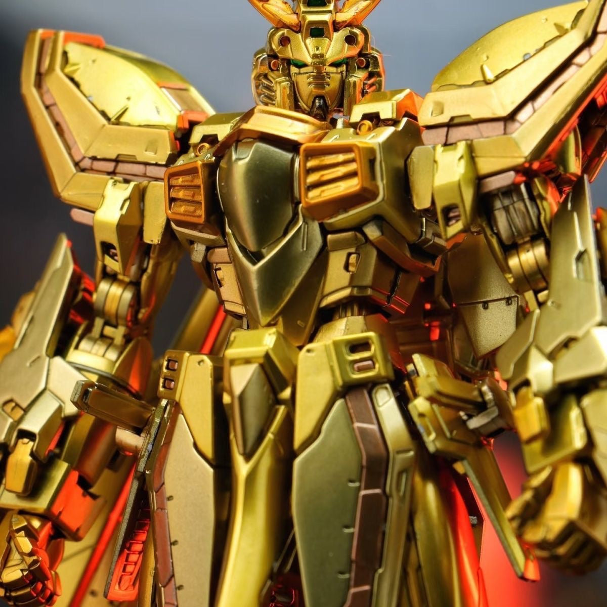 Bubble Studio Customized Paint [Hyper Mode/Metallic Gold Version] Fat Cat Studio 1/100 scale RG God Gundam