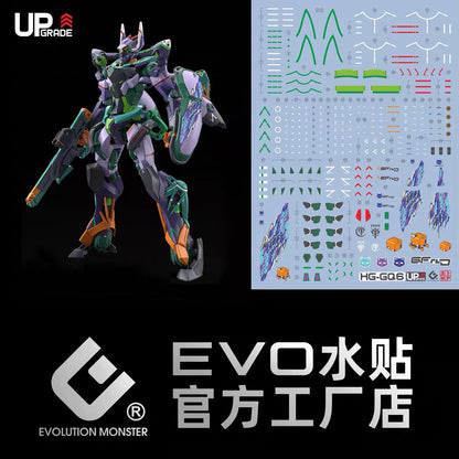 EVO Decals for HG 1/144 GFRED GQuuuuuX