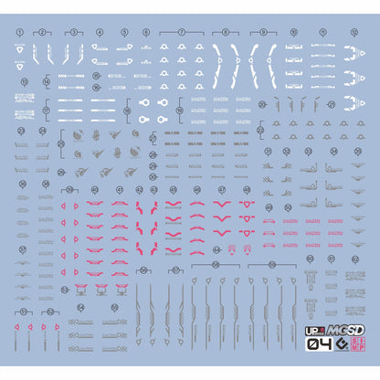 EVO Decals for MGSD GUNDAM AERIAL