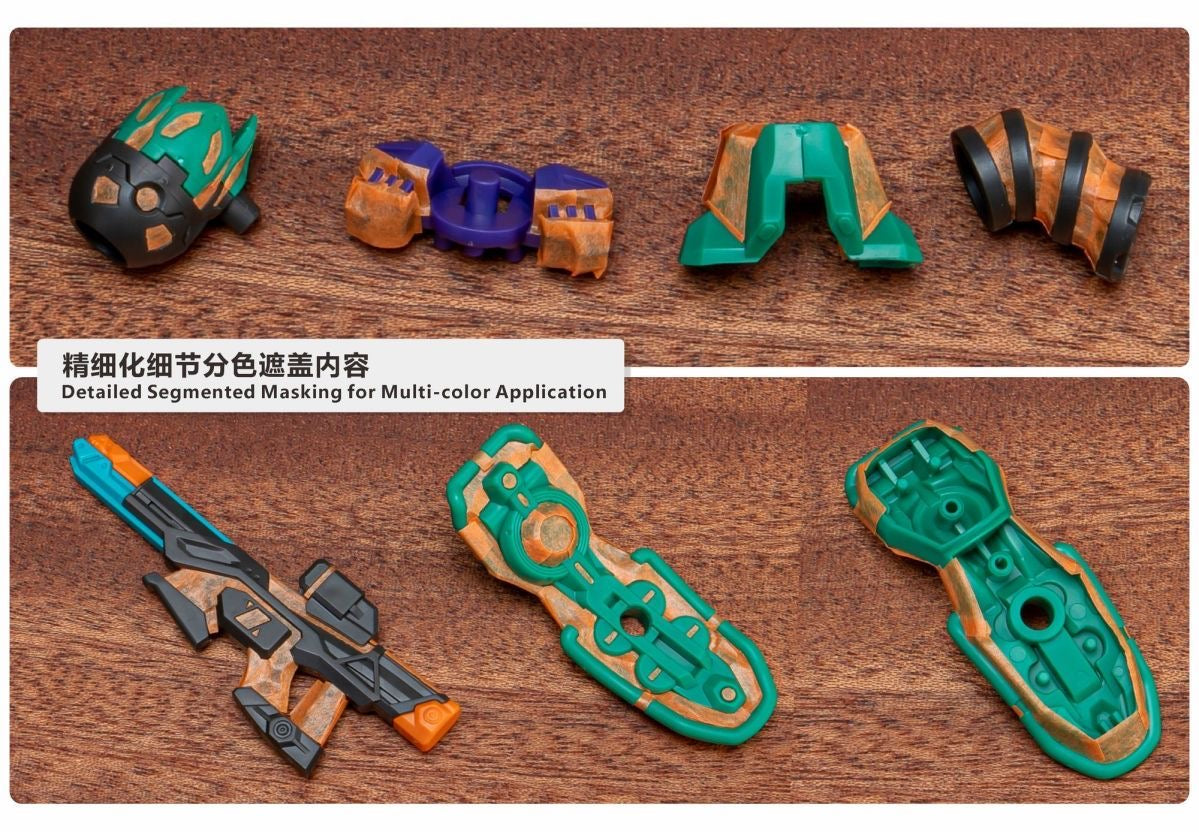 (TAS Studio) Pre-cut Masking Types for HG 1/144 gMS-κ GFreD (GQ)