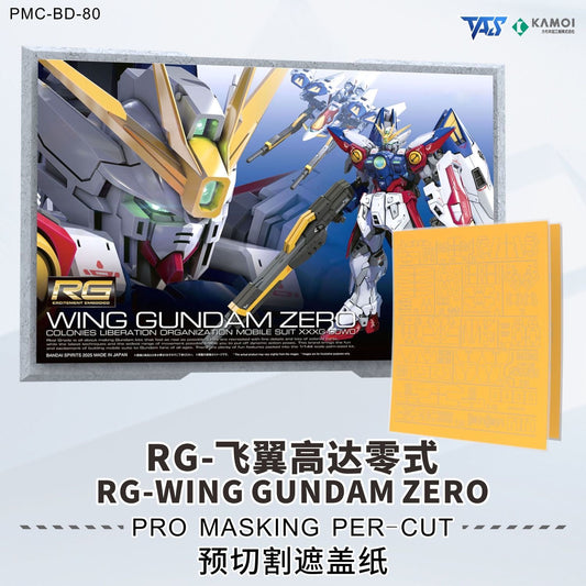 (TAS Studio) Pre-cut Masking Types for RG WINGGUNDAM ZERO