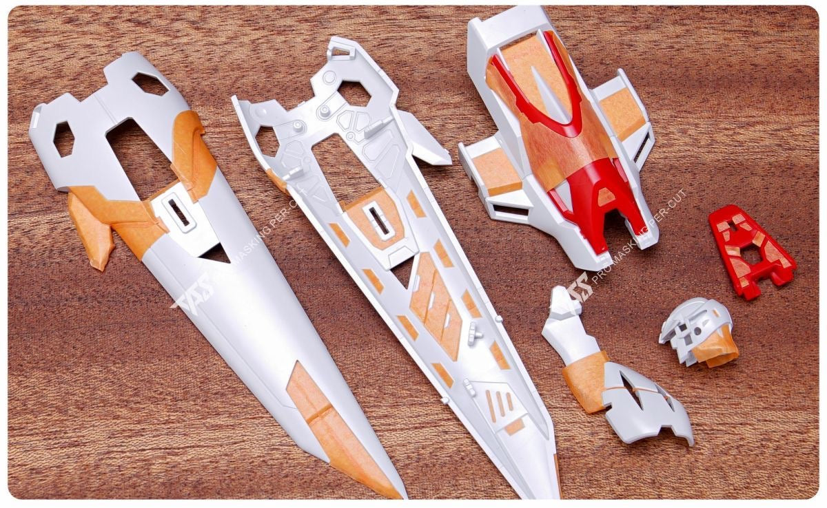 (TAS Studio) Pre-cut Masking Types for RG WINGGUNDAM ZERO