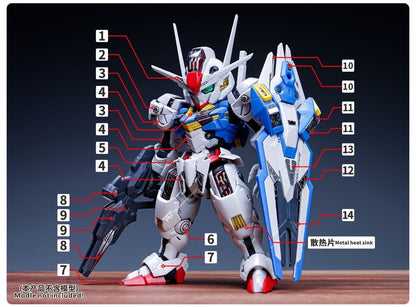 (TAS Studio) Metal Etching Parts for MGSD GUNDAM AERIAL